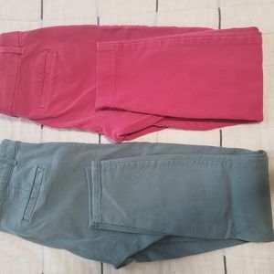2 pairs- skinny casual dress pants